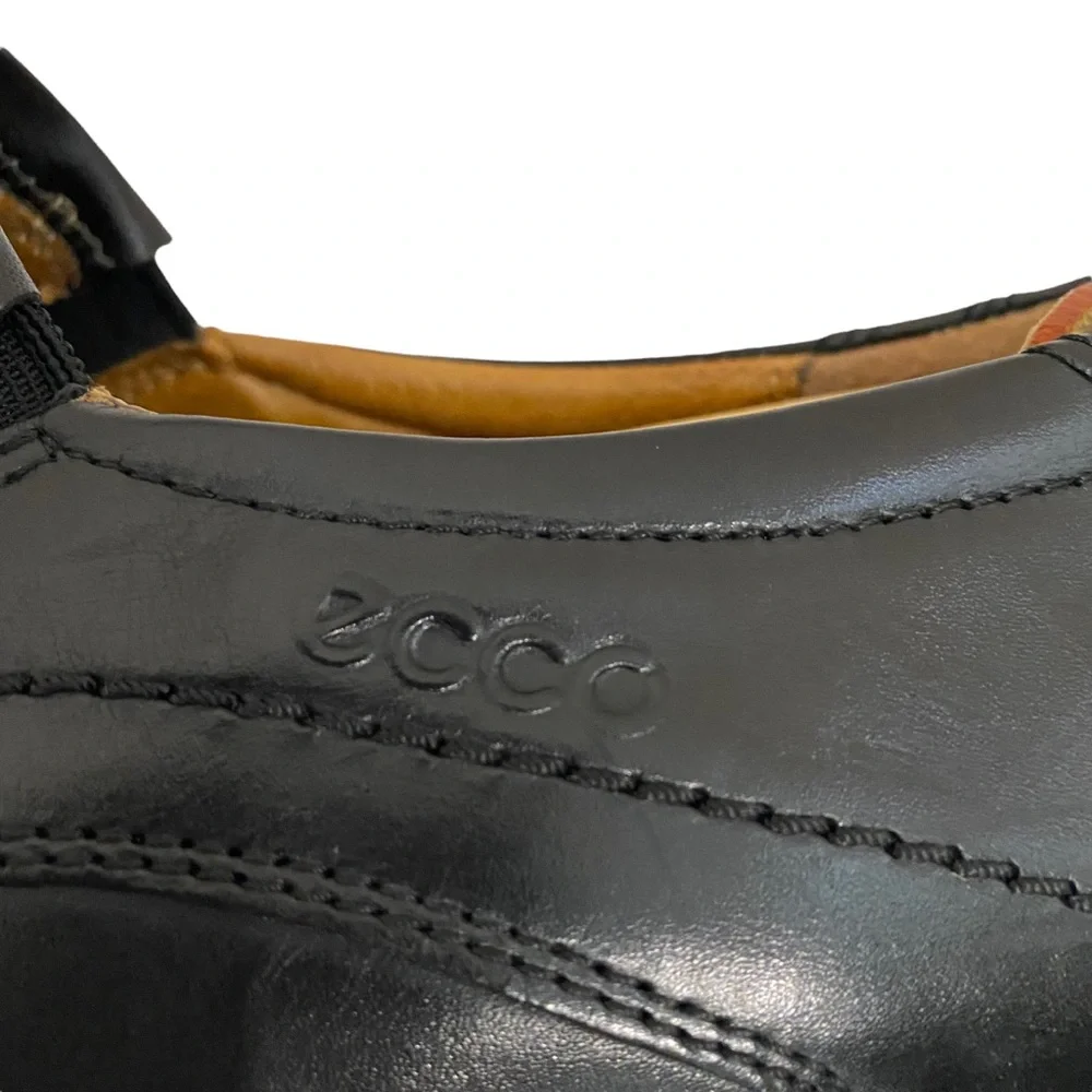 Ecco Men’s Black Slip On Shoes, Size 46/ 12 1/2